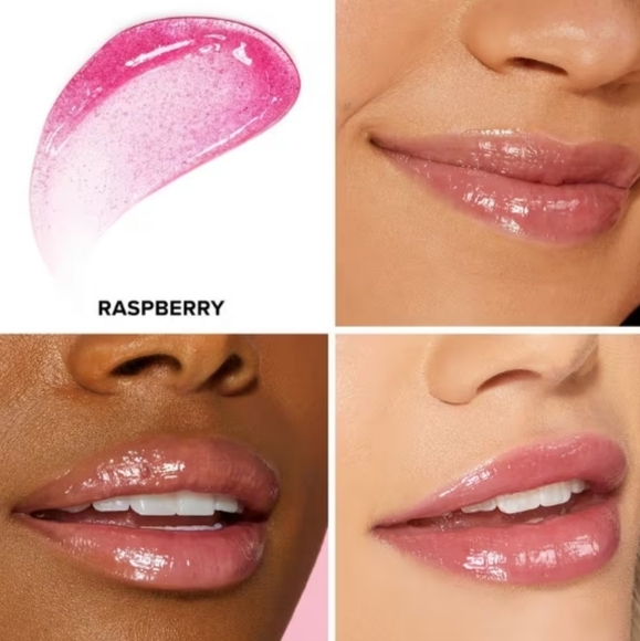 TOO FACED Rasberry Kissing Jelly Gloss Juicy Lip Oil/Gloss Hybrid - Picture 3 of 12